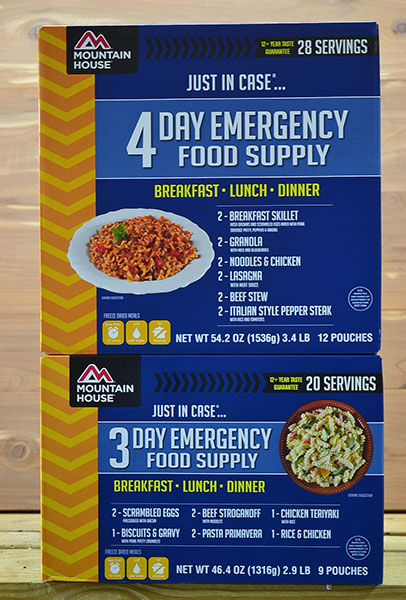4-Day Emergency Food Supply